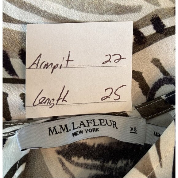 M.M. Lafleur Women The Didion Top Washable Silk Charmeuse Size XS Whimsigoth - Picture 2 of 11